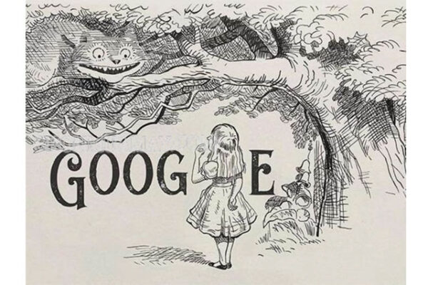 Hình ảnh bức họa trên Google Doodle