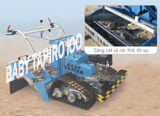 máy quét rác bãi biển BABY-TAPIRO-100