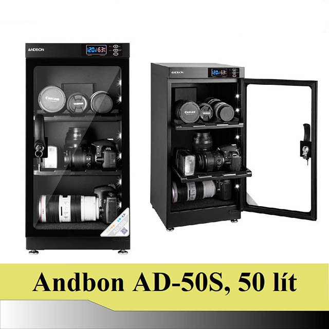 tủ chống ẩm 50 lít Andbon AD-50S